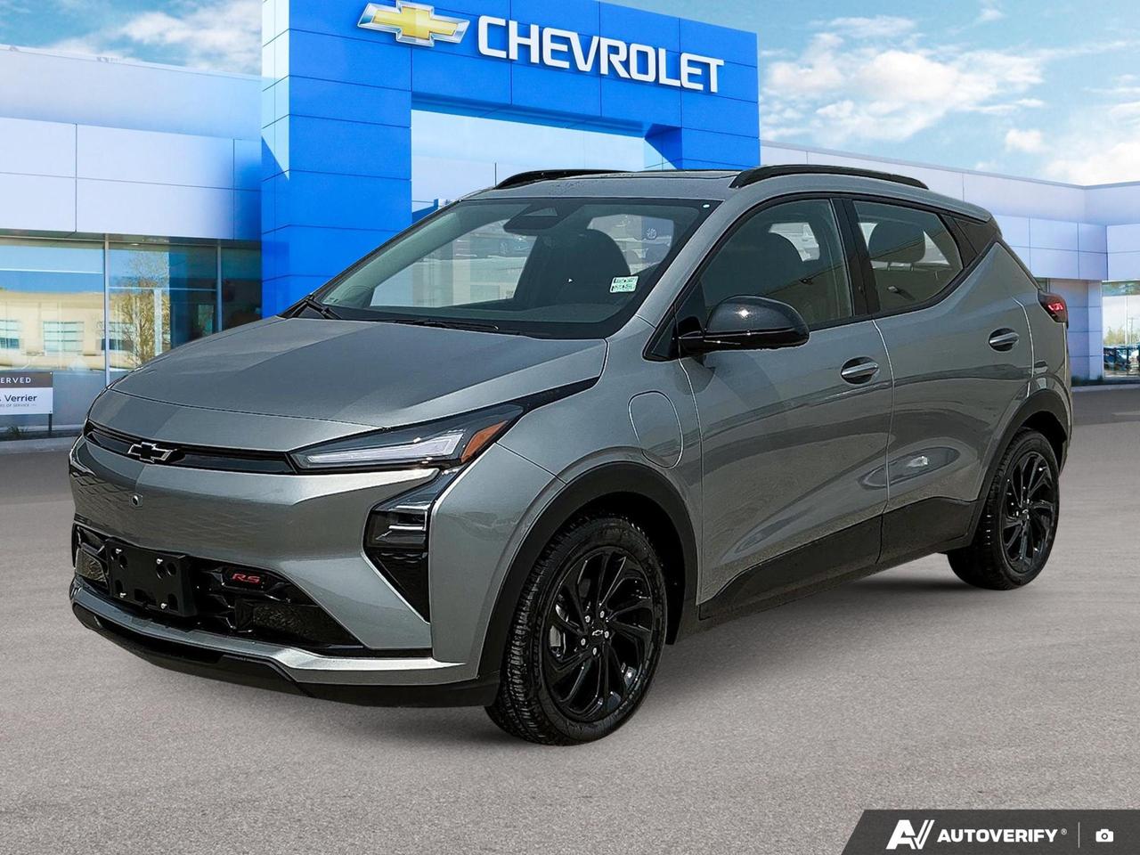 Price Includes Added Accessories Plus LPO, Public Charging Package | Technology Package | Power Panoramic Sunroof
The 2027 Chevrolet Bolt RS is here before you even expected it  a fully electric SUV that blends everyday practicality with a thoughtfully curated feature set. With front-wheel drive, a refined interior, and a suite of intelligent safety technologies, this Bolt RS in Sterling Grey is ready to make your daily commute or weekend adventure something worth looking forward to.

- Sterling Grey exterior with Jet Black interior  a sharp, modern combination
- Heated steering wheel and 8-way power driver seat for a personalized, comfortable ride every time
- Single-zone automatic climate control keeps the cabin at exactly the right temperature
- Remote Start lets you pre-condition the cabin before you even step outside
- Auto-dimming rearview mirror and IntelliBeam headlamps for smarter, safer night driving
- Blind Zone Steering Assist, Rear Cross Traffic Braking, and Reverse Automatic Braking for confident maneuvering
- Teen Driver mode with in-vehicle report card  a standout feature for families with new drivers
- Wi-Fi Hotspot capable and keyless open and start for seamless, connected convenience

Ready to go electric? Visit us at Birchwood Chevrolet Buick GMC or explore this vehicle online at birchwoodchevrolet.ca. You can reserve this Bolt RS, start your purchase, book a test drive, or simply reach out to our team with any questions  were here to make the process straightforward and enjoyable.
See three brands under one roof at Birchwood Chevrolet Buick GMC  the only place in Winnipeg where you can compare GMC, Chevrolet, and Buick all in one visit. Save yourself some time, see a great selection, and learn everything you need to know. 

Your Experience is Everything at Birchwood Chevrolet Buick GMC. 

Click, call (204) 837-5811, or visit Birchwood Chevrolet Buick GMC at the Birchwood Auto Park, 3965 Portage Avenue West at the Perimeter.

Dealer Permit #4240.
Dealer permit #4240