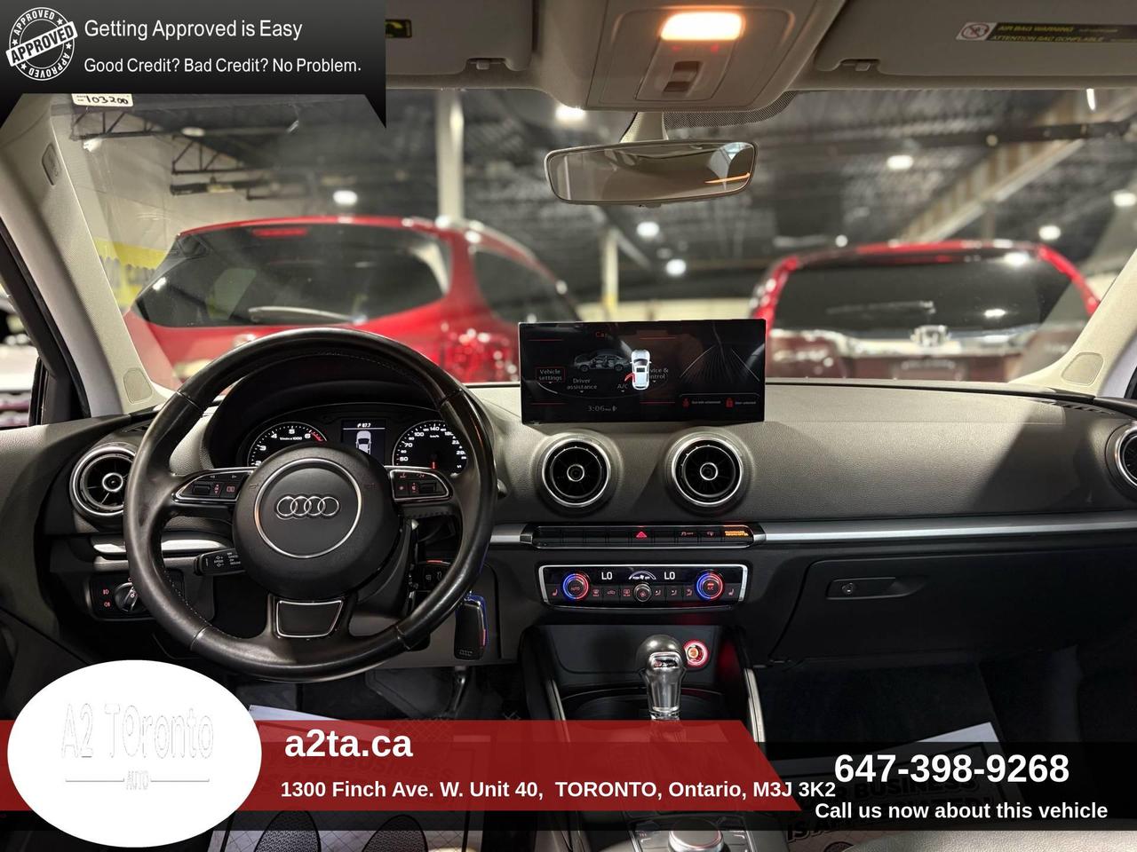 2016 Audi A3 4dr Sdn FrontTrak 1.8T Komfort Photo