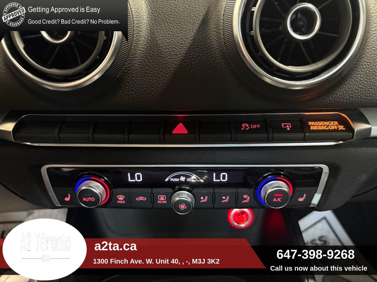 2016 Audi A3 4dr Sdn FrontTrak 1.8T Komfort Photo