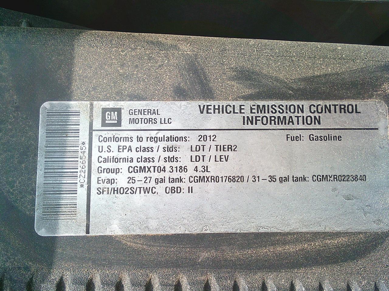 2012 Chevrolet Silverado 1500 2WD Reg Cab 133.0  WT Photo