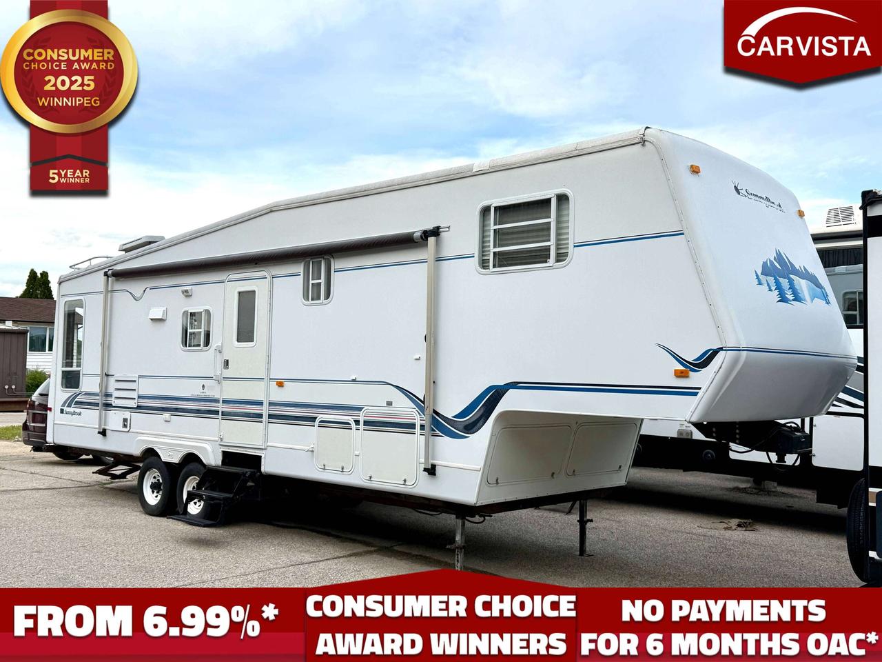 Used 2001 SUNNYBROOK 31BWFS Fifth Wheel for sale in Winnipeg, MB