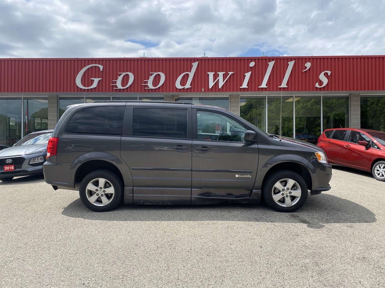 2016 Dodge Grand Caravan CVP, WHEEL CHAIR VAN, SIDE LOAD, DRIVER ACCESSIBLE