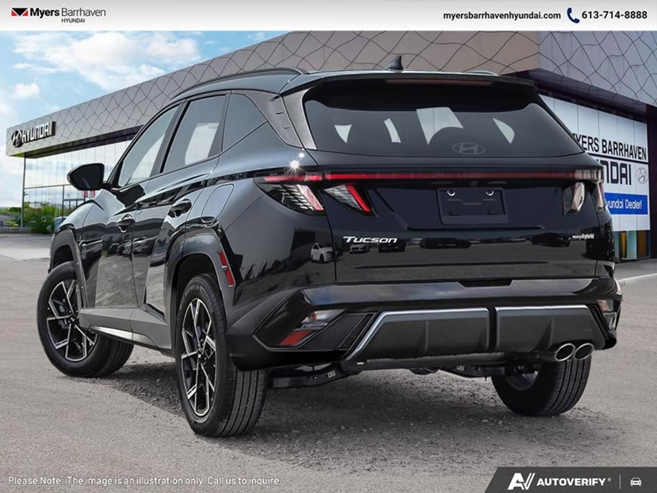 2026 Hyundai Tucson Hybrid N-Line  - Leather Seats Photo3