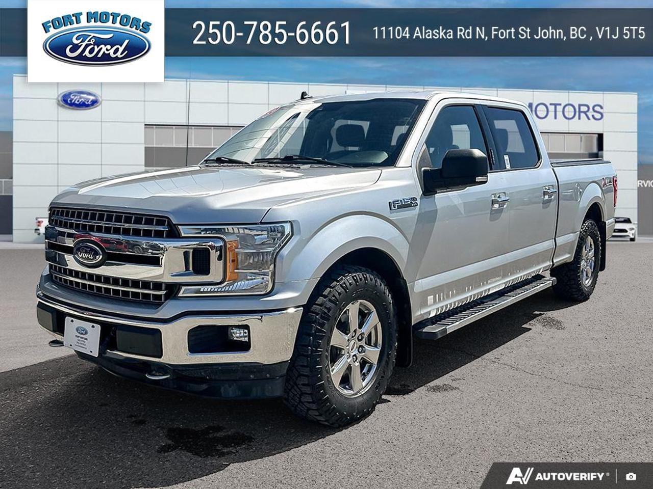<p>Looking for a reliable and capable truck thats ready for anything? Fort Motors has the perfect solution with this pre-owned 2019 Ford F-150 XLT. This rugged pickup truck is built to handle your toughest jobs and your most adventurous weekends. With its powerful gasoline engine and robust 4-wheel drive system, youll have the confidence to tackle any terrain, from city streets to off-road trails. The spacious interior offers comfort and convenience for both driver and passengers, making every journey a pleasure. This F-150 XLT has been well-maintained and has 110,335 kilometers on the odometer, offering you plenty of life left for countless more miles of dependable service.</p>
<p>This 2019 Ford F-150 XLT is more than just a truck; its a partner in your daily life. Whether youre hauling equipment for work, towing a trailer for a weekend getaway, or simply need a versatile vehicle for everyday tasks, this F-150 delivers. The XLT trim level provides a great balance of functionality and comfort, ensuring you have the features you need without unnecessary complexity. Come down to Fort Motors and see how this F-150 XLT can elevate your driving experience.</p>
<p>Here are five of the most exciting features of this 2019 Ford F-150 XLT:</p>
<ul>
<li><strong>Ford Co-Pilot360™ with Pre-Collision Assist and Automatic Emergency Braking (AEB):</strong> Drive with enhanced peace of mind thanks to advanced safety technology designed to help prevent accidents.</li>
<li><strong>4-Wheel Drive System:</strong> Conquer any road condition with confidence, from slippery winter roads to challenging off-road terrain.</li>
<li><strong>Trailer Sway Control:</strong> Tow with greater stability and security, ensuring your cargo arrives safely at its destination.</li>
<li><strong>Back-Up Camera:</strong> Maneuver with ease and precision, making parking and hitching a breeze.</li>
<li><strong>FordPass Connect™ 4G LTE WiFi Mobile Hotspot:</strong> Stay connected on the go, turning your truck into a mobile office or entertainment hub.</li>
</ul>
<p><strong><em>Powered by AutoIntelligence™</em></strong></p>
<p>Vehicle information has been generated using artificial intelligence and is provided for informational purposes only. While efforts are made to ensure accuracy, please confirm all details directly with the dealer.</p>
