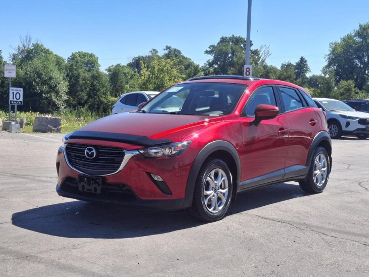 Come see this certified 2021 Mazda CX-3 GS Luxury AWD | Leather | Sunroof | Heated Wheel + Seats | CarPlay + Android | Rear Camera and More!. Its Automatic transmission and 2.0 L engine will keep you going. This Mazda CX-3 comes equipped with these options: Sunroof, Reverse Camera, Leather, Heated Steering Wheel, Air Conditioning, Heated Seats, Tilt Steering Wheel, Steering Radio Controls, Power Windows, and Power Locks. See it for yourself at Mark Wilsons Better Used Cars, 5055 Whitelaw Road, Guelph, ON N1H 6J4.MASSIVE SELECTION: 500+ vehicles in ONE LOCATION, all Live Market Priced for the best value!STRAIGHTFORWARD & TRANSPARENT PRICING: Our Advertised Price INCLUDES:Safety Certification! (No separate certification fee upcharge).FREE Carfax History Report!NO upcharge for paying cash!CONFIDENCE & PEACE OF MIND: 30-Day/3,000 km Warranty INCLUDED! Plus a 5-Day Exchange Privilege!*EASY FINANCING: Better-than-bank rates, $0 Down, and 3 Months No Payments available OAC. BAD CREDIT APPROVED HERE!WE BUY CARS: Get Top Dollar for your trade, or sell us your vehicle for CASH even if you dont buy ours!www.shopwilsons.comAn Honest, Transparent Buying Experience. Trusted in business since 1961!(Cash Prices Exclude HST and Licensing Fees only.)