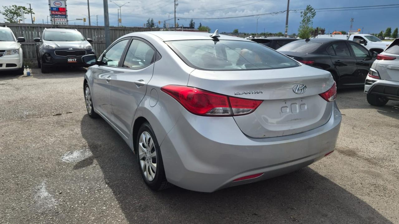 2012 Hyundai Elantra GL, MANUAL, 2 SETS OF TIRES, 4 CYL, AS IS SPECIAL Photo2