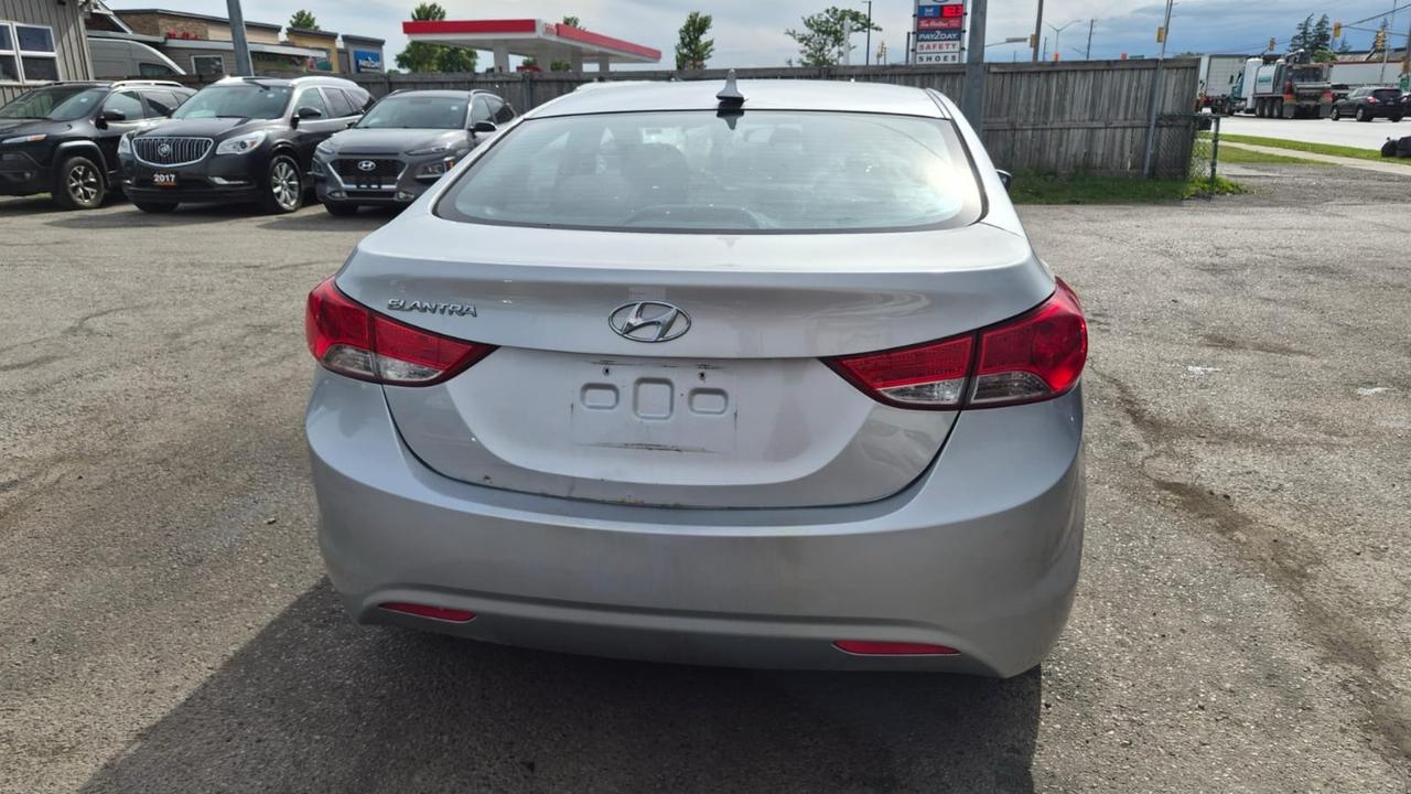 2012 Hyundai Elantra GL, MANUAL, 2 SETS OF TIRES, 4 CYL, AS IS SPECIAL Photo