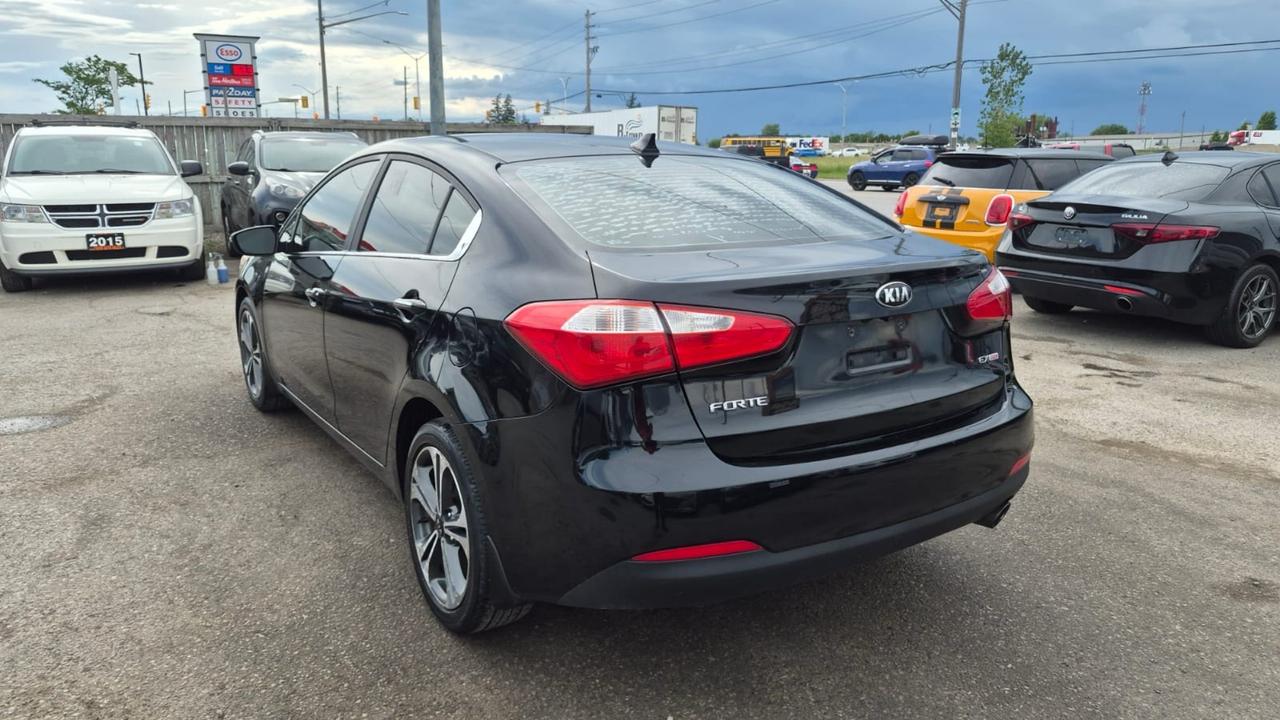 2014 Kia Forte EX, SEDAN, AUTO, ALLOYS, GREAT ON FUEL, CERTIFIED Photo2