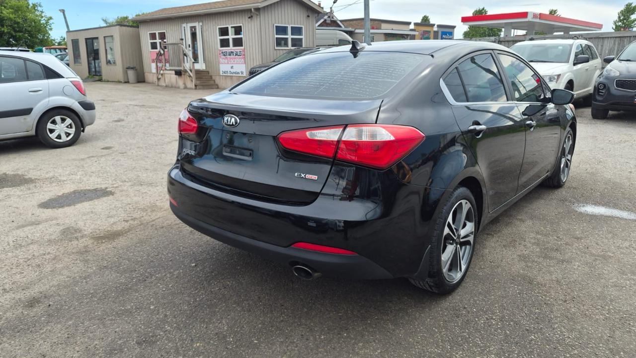 2014 Kia Forte EX, SEDAN, AUTO, ALLOYS, GREAT ON FUEL, CERTIFIED Photo4