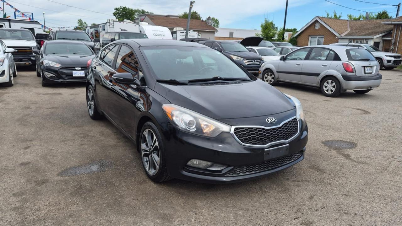 2014 Kia Forte EX, SEDAN, AUTO, ALLOYS, GREAT ON FUEL, CERTIFIED Photo