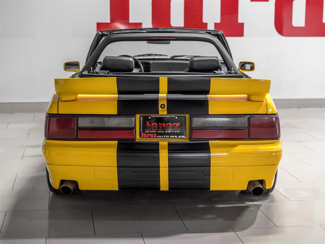 1991 Ford Mustang GT Convertible|5-Speed Manual|Canary Yellow|Fox Body Mustang Photo4