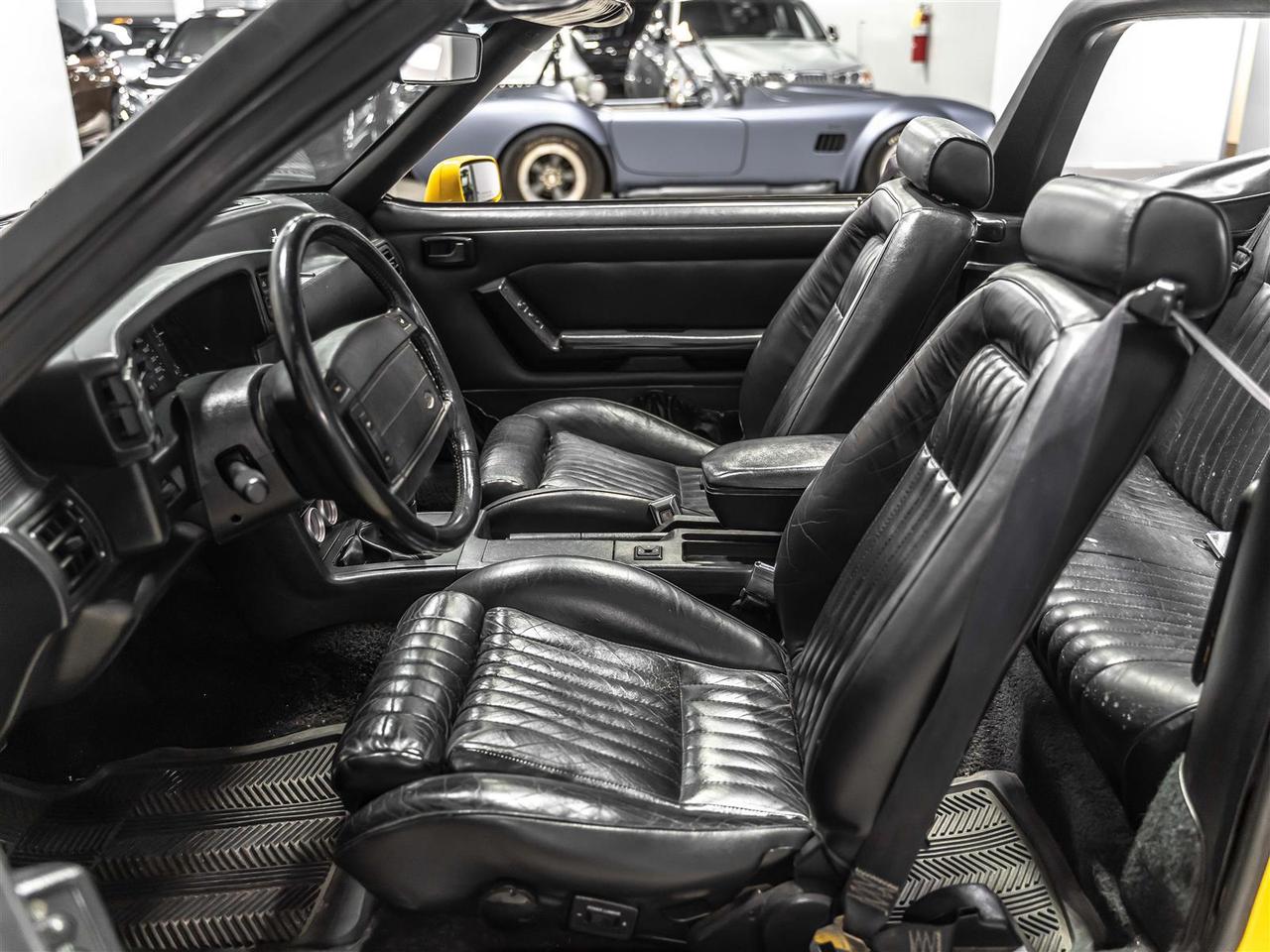 1991 Ford Mustang GT Convertible|5-Speed Manual|Canary Yellow|Fox Body Mustang Photo