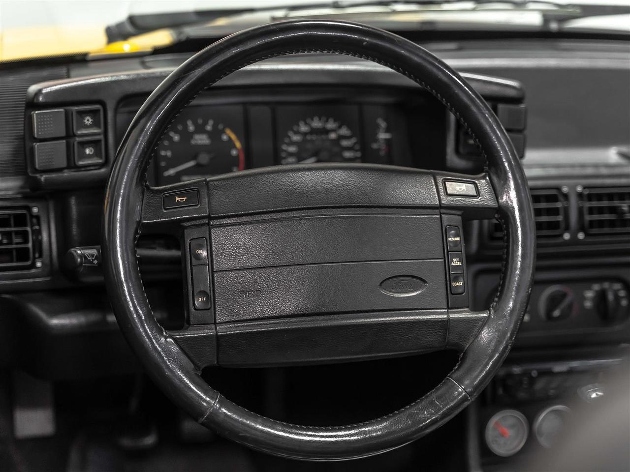1991 Ford Mustang GT Convertible|5-Speed Manual|Canary Yellow|Fox Body Mustang Photo