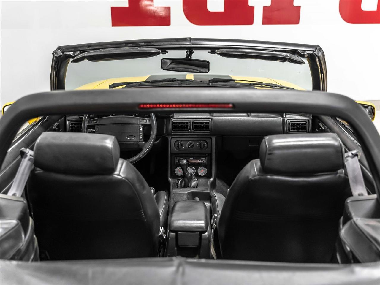 1991 Ford Mustang GT Convertible|5-Speed Manual|Canary Yellow|Fox Body Mustang Photo