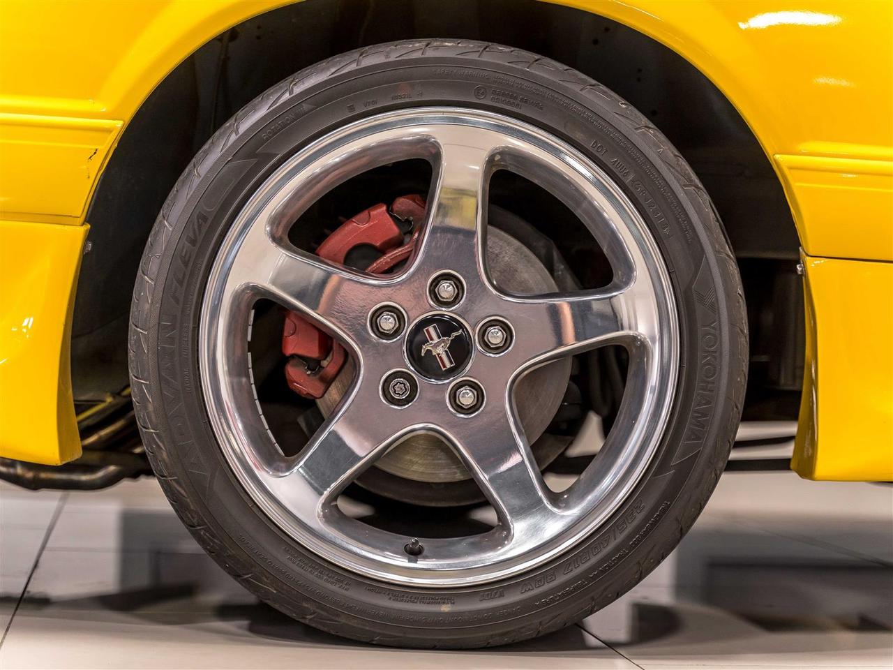 1991 Ford Mustang GT Convertible|5-Speed Manual|Canary Yellow|Fox Body Mustang Photo