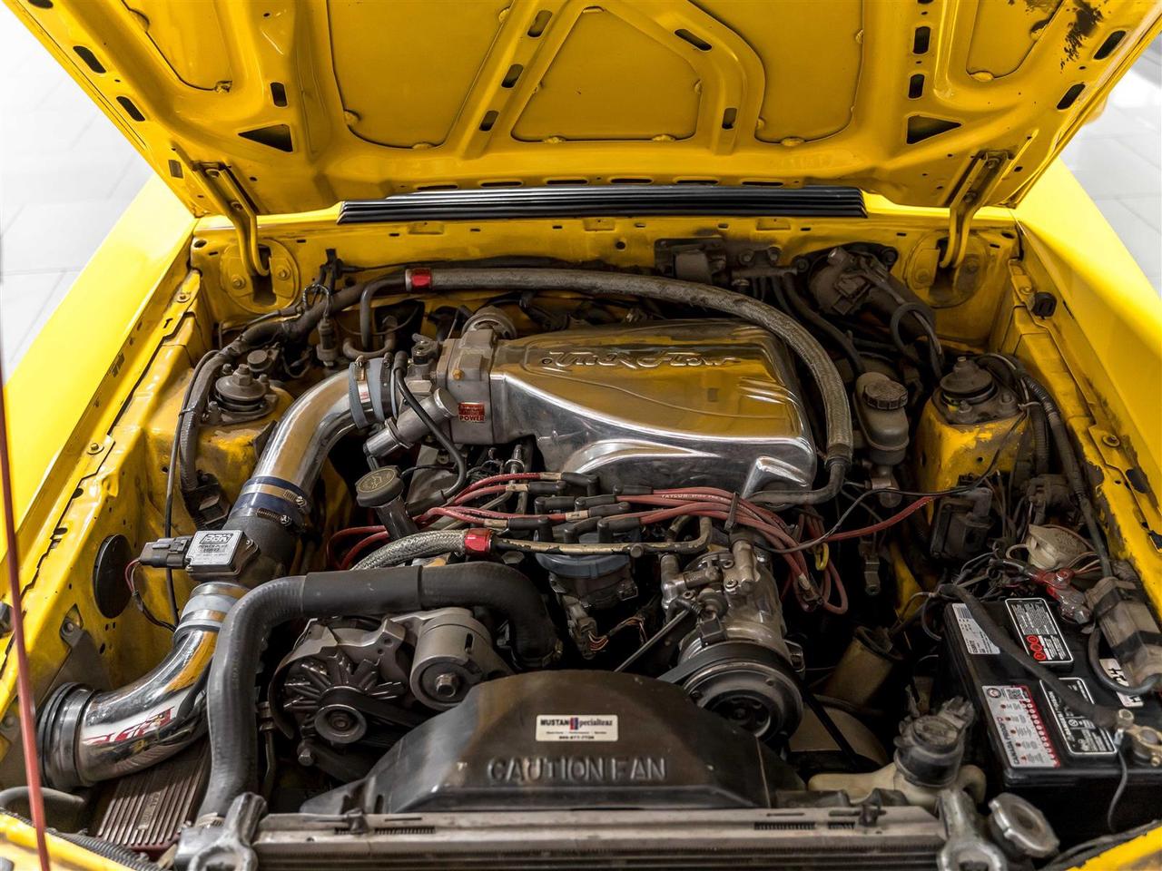 1991 Ford Mustang GT Convertible|5-Speed Manual|Canary Yellow|Fox Body Mustang Photo