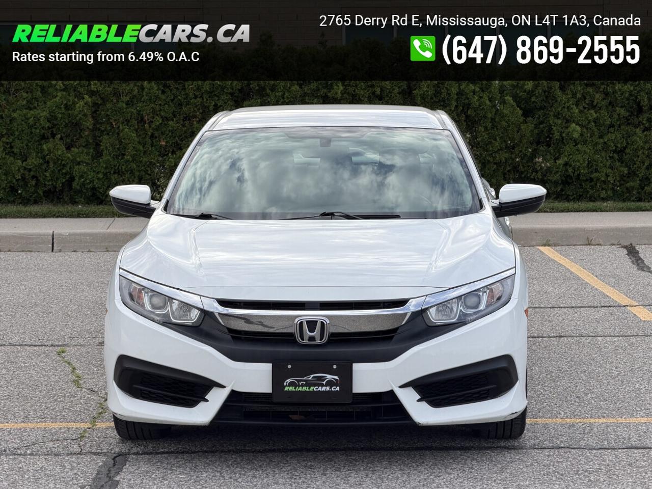 2016 Honda Civic LX | No-Accident | CarPlay | Back-Cam Photo