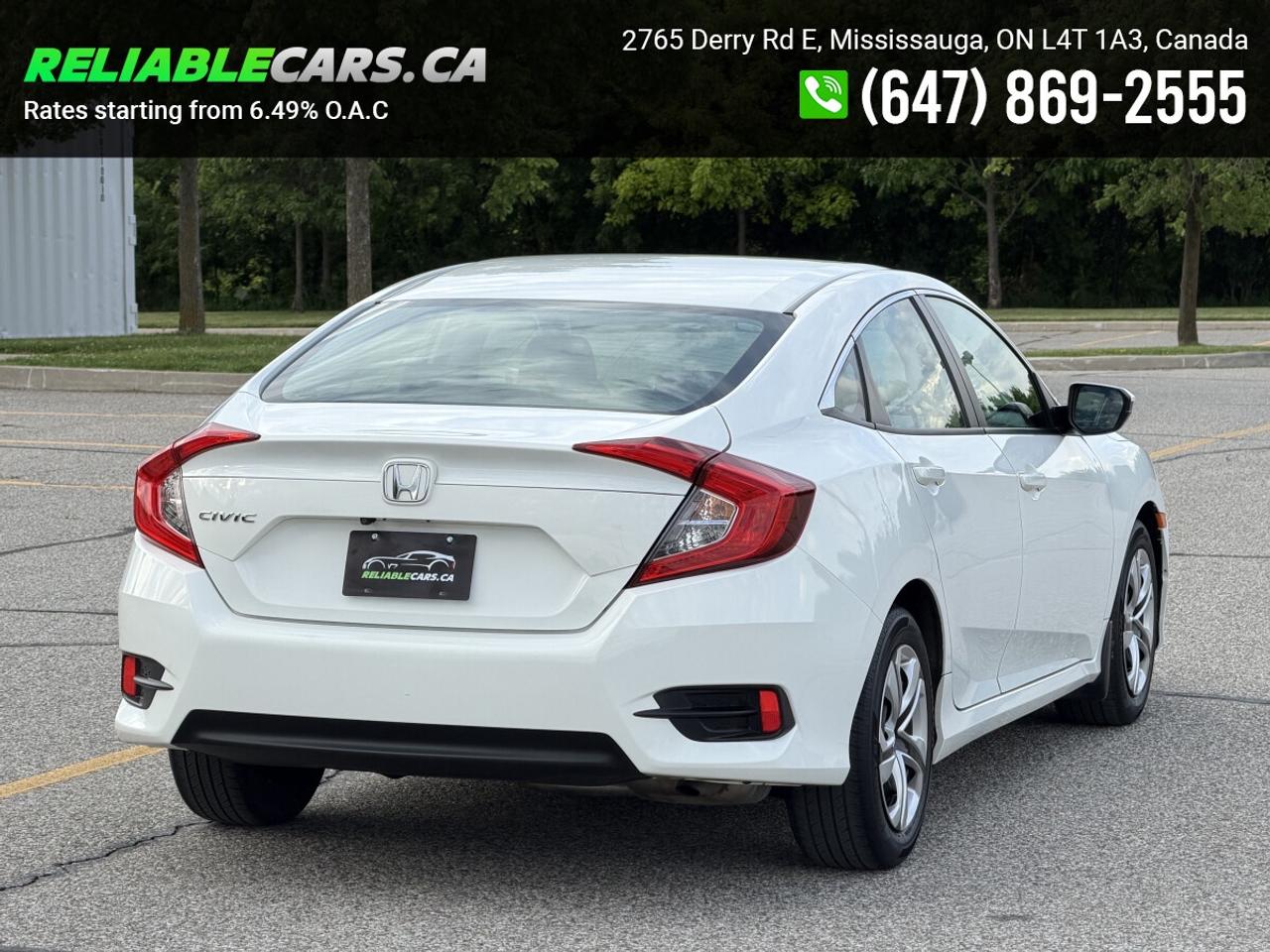 2016 Honda Civic LX | No-Accident | CarPlay | Back-Cam Photo