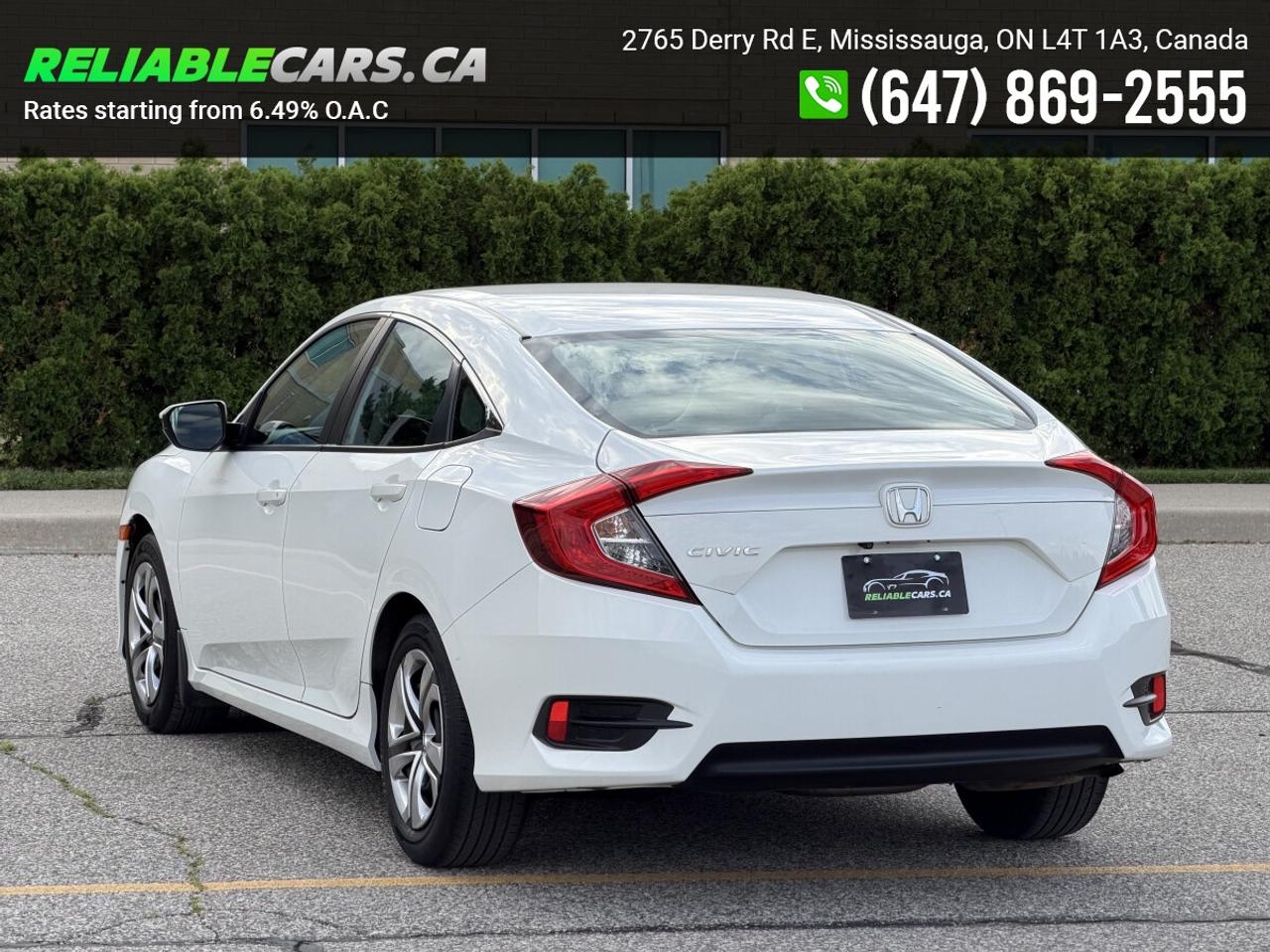 2016 Honda Civic LX | No-Accident | CarPlay | Back-Cam Photo