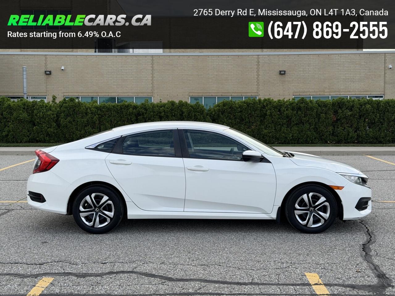 2016 Honda Civic LX | No-Accident | CarPlay | Back-Cam Photo