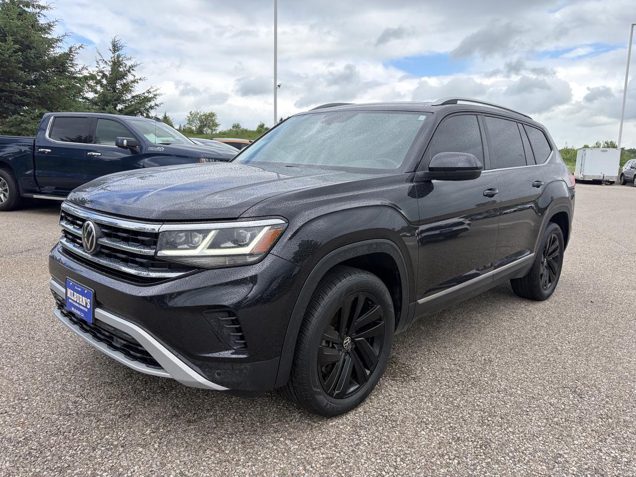 2021 Volkswagen Atlas Highline 3.6 AWD Nav Pano Roof Heated/Cooled Seats Photo2