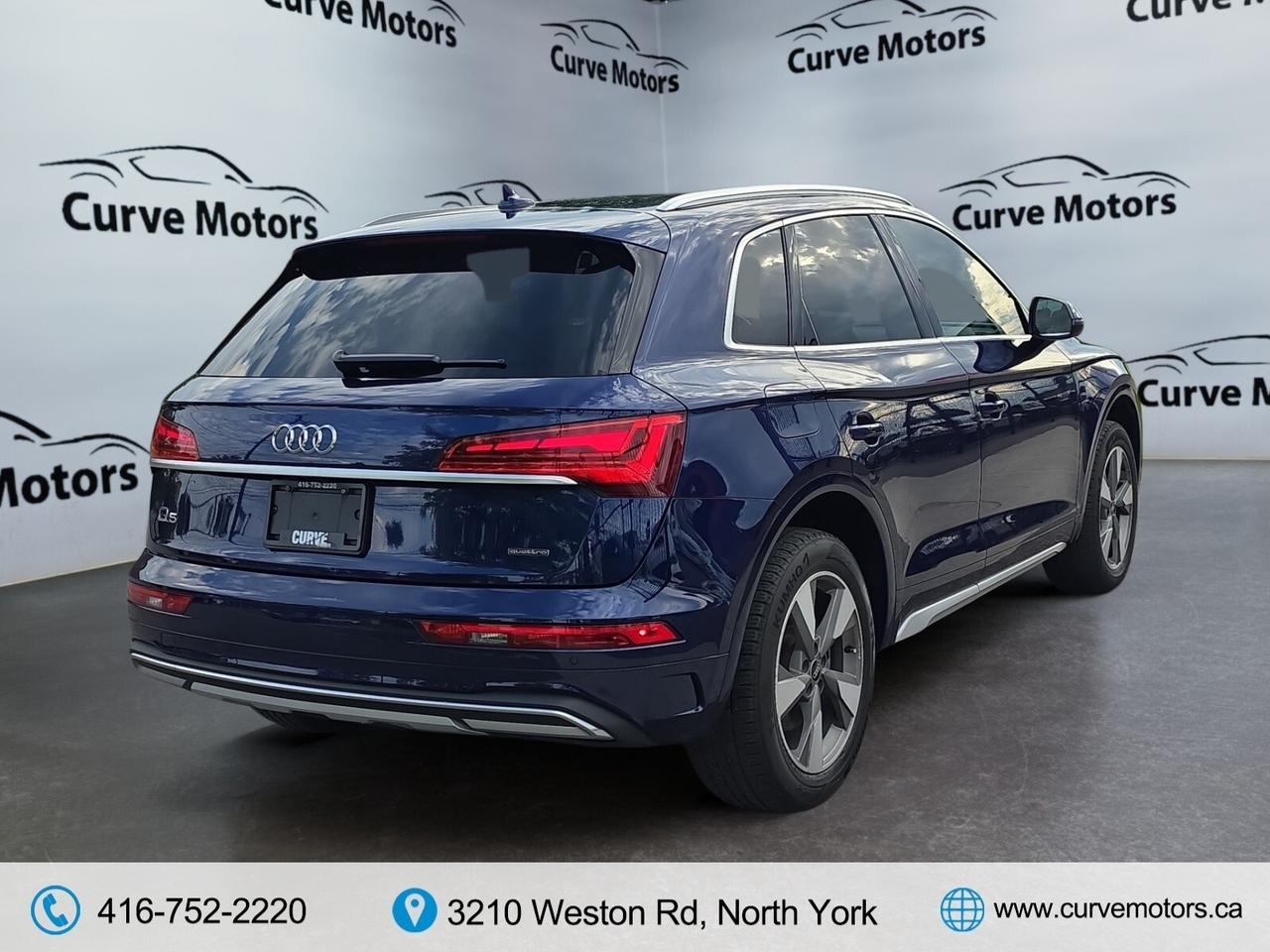 2022 Audi Q5 NO ACCIDENTS / 1 OWNER / VERY LOW KM / BROWN INTER Photo