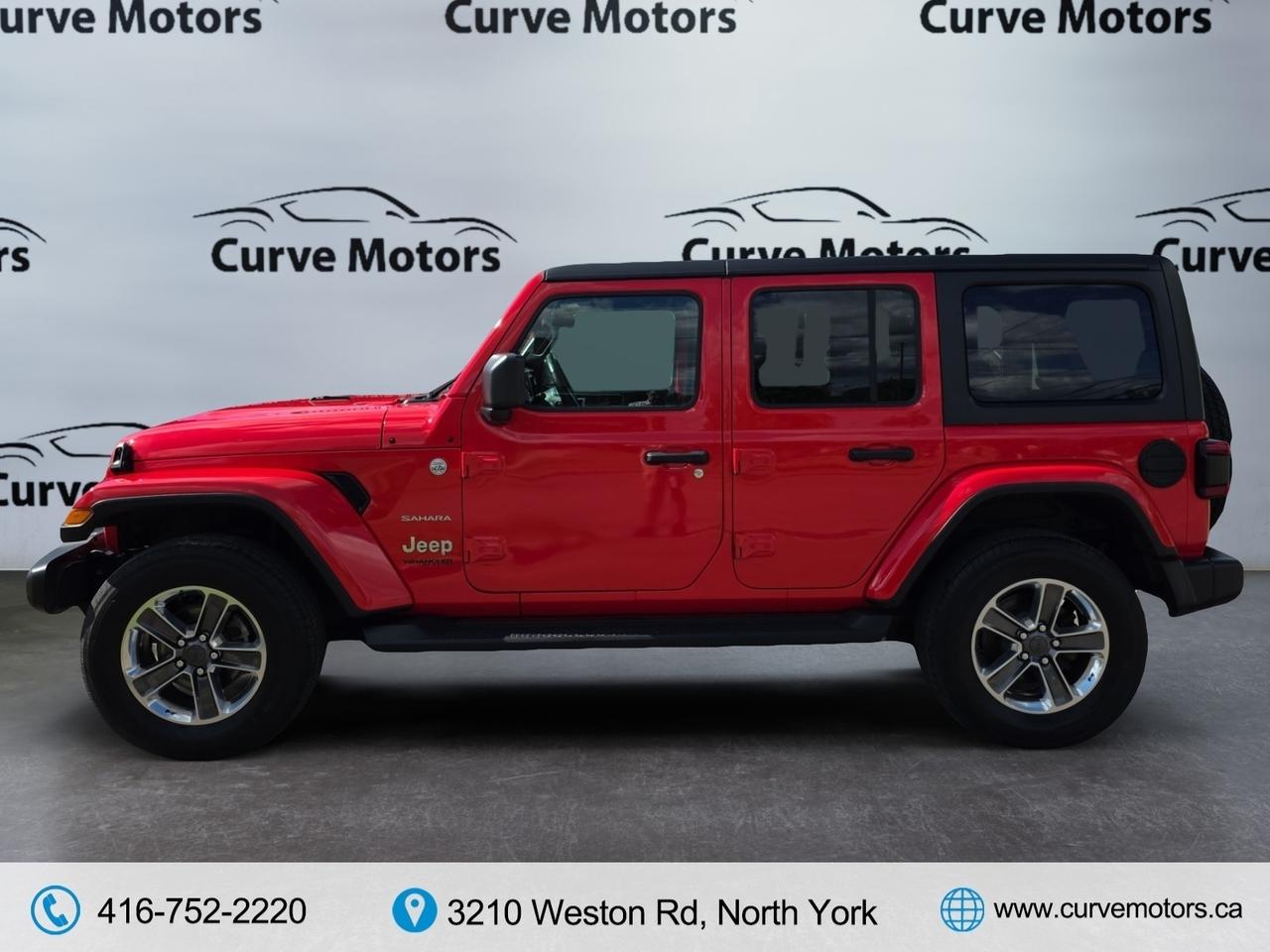 2020 Jeep WRANGLER UNLIMITED Sahara 4x4 * LED LIGHTS / ALPINE SOUND / CARPLAY / Photo