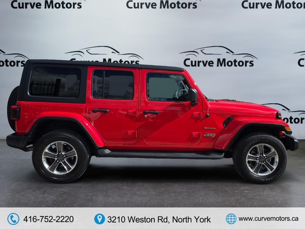 2020 Jeep WRANGLER UNLIMITED Sahara 4x4 * LED LIGHTS / ALPINE SOUND / CARPLAY / Photo