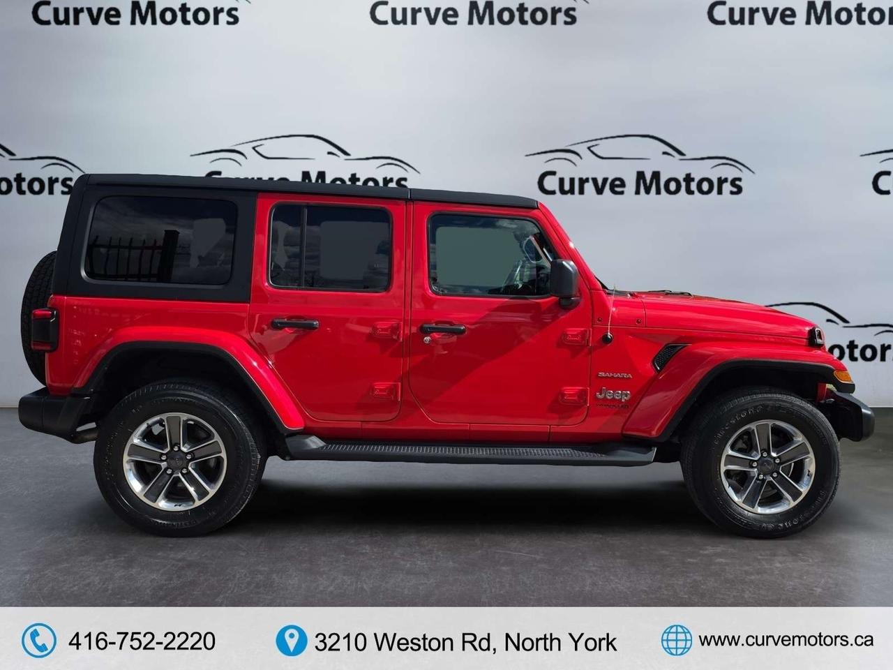 2020 Jeep Wrangler Sahara 4x4 * LED LIGHTS / ALPINE SOUND / CARPLAY / BLIND SPOT ASSIST Photo