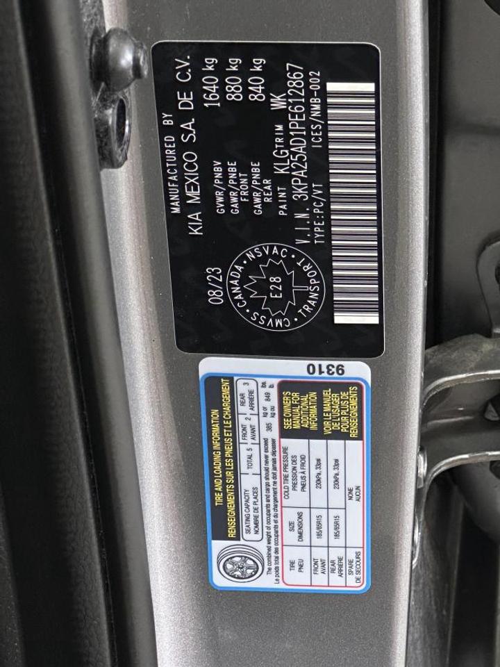 2023 Kia Rio LX Photo