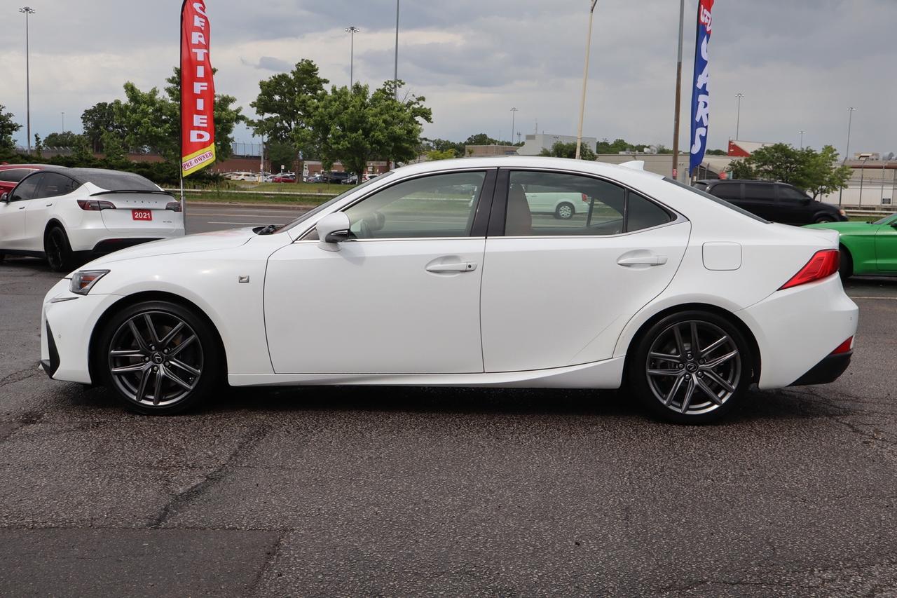 2018 Lexus IS 300 AWD F-Sport Red Interior Photo
