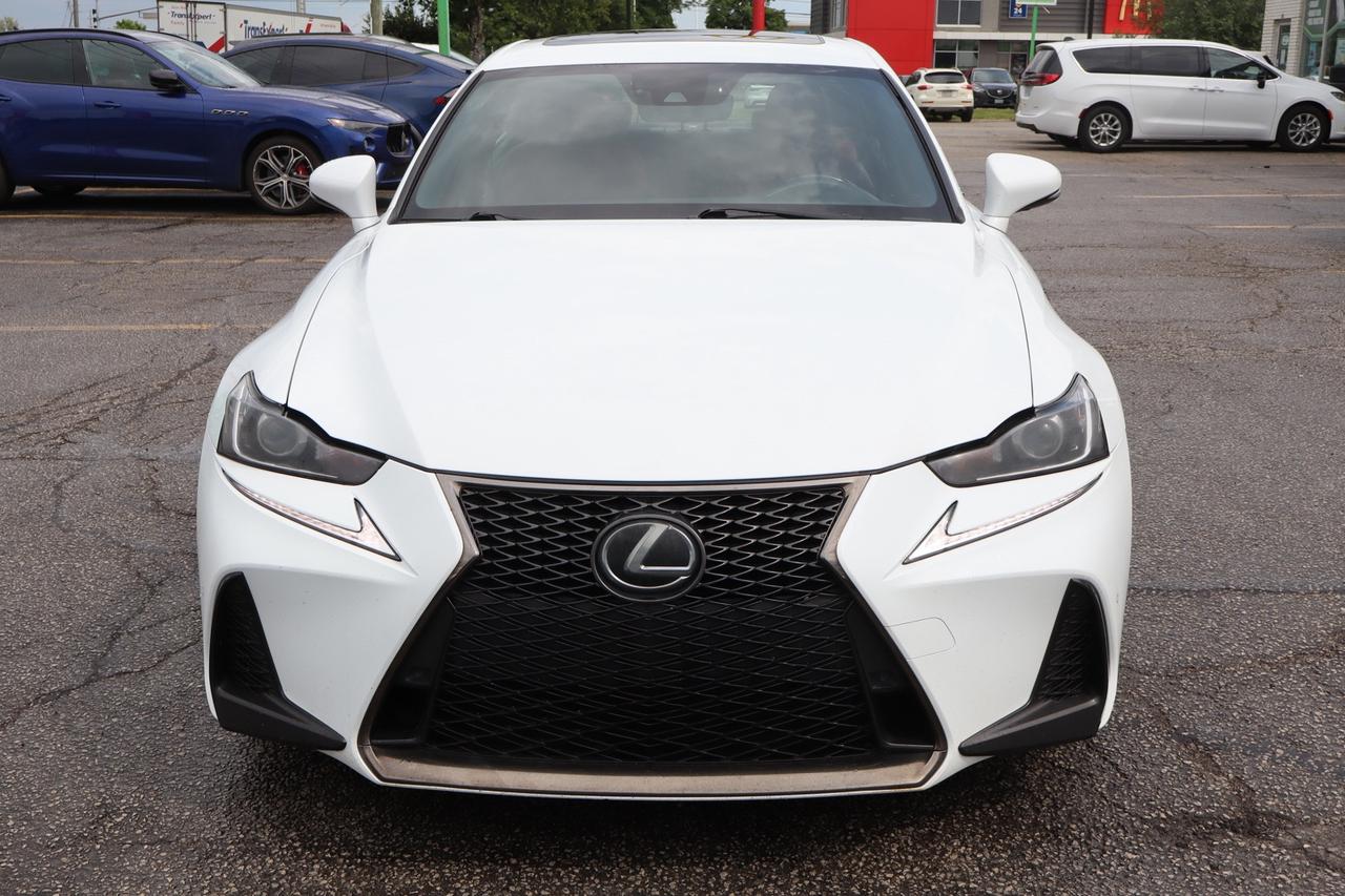 2018 Lexus IS 300 AWD F-Sport Red Interior Photo