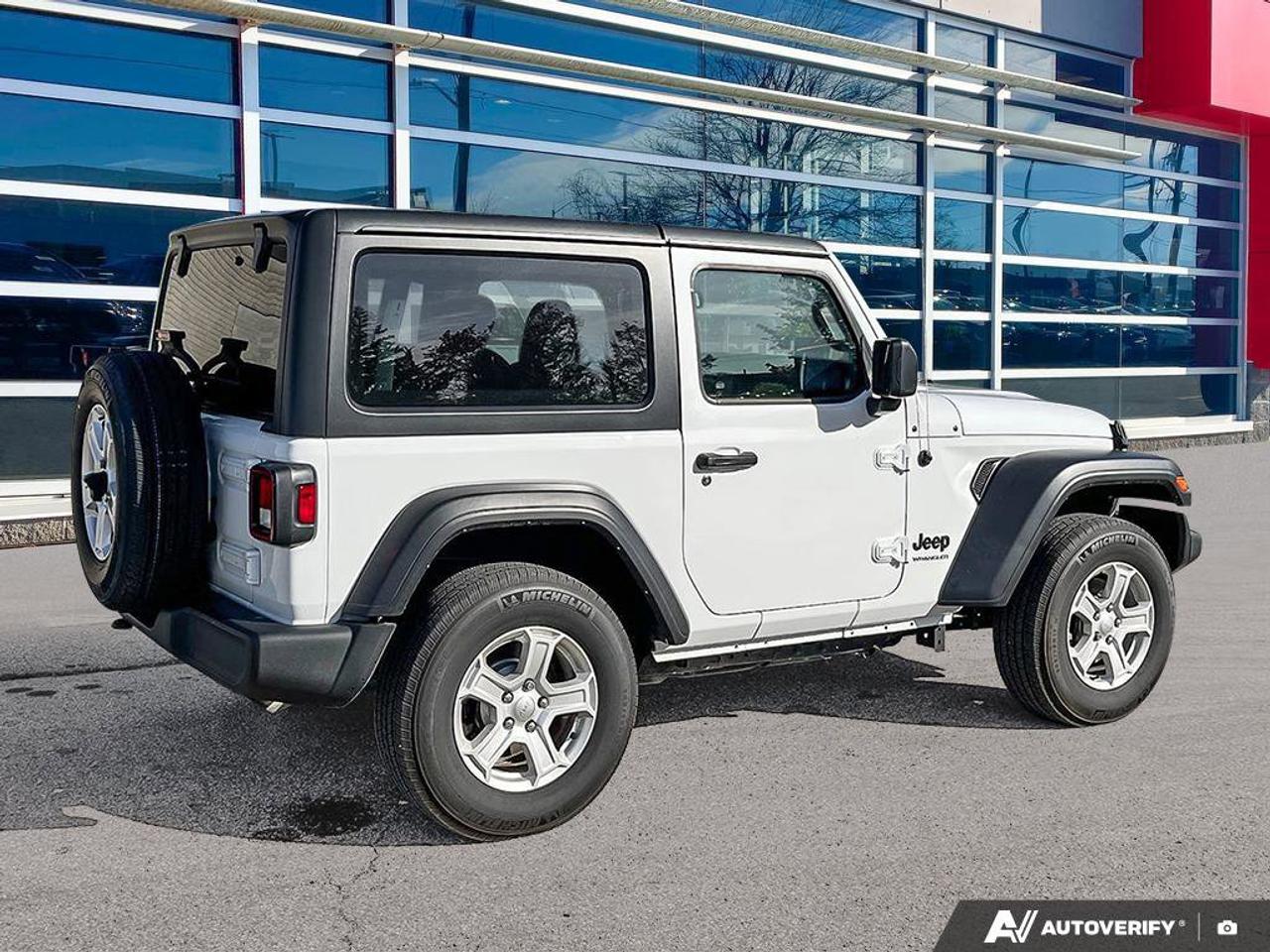2022 Jeep Wrangler Sport S | Six Speed Manual | V6 | Push Button Start | CarPlay | Android Auto | Photo