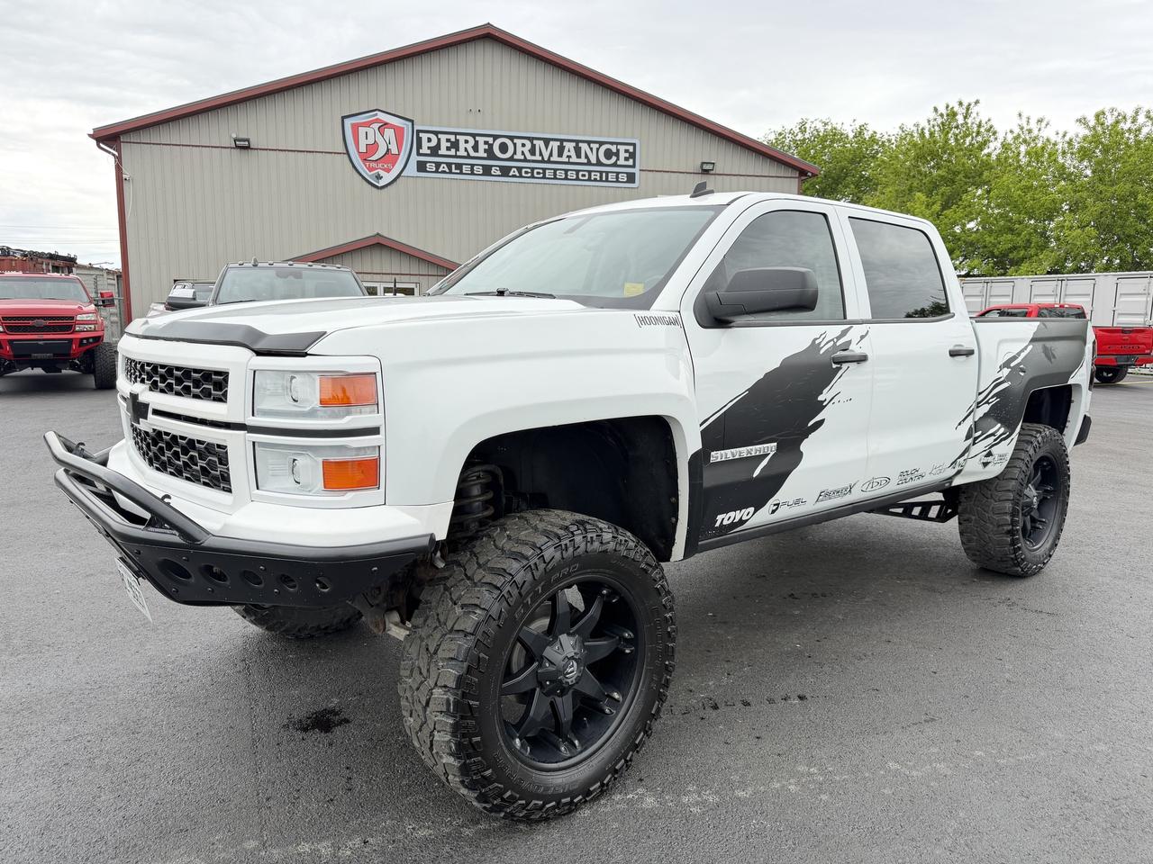 2014 Chevrolet Silverado 1500 4WD Crew Cab Short Box LT w-1LT Photo0