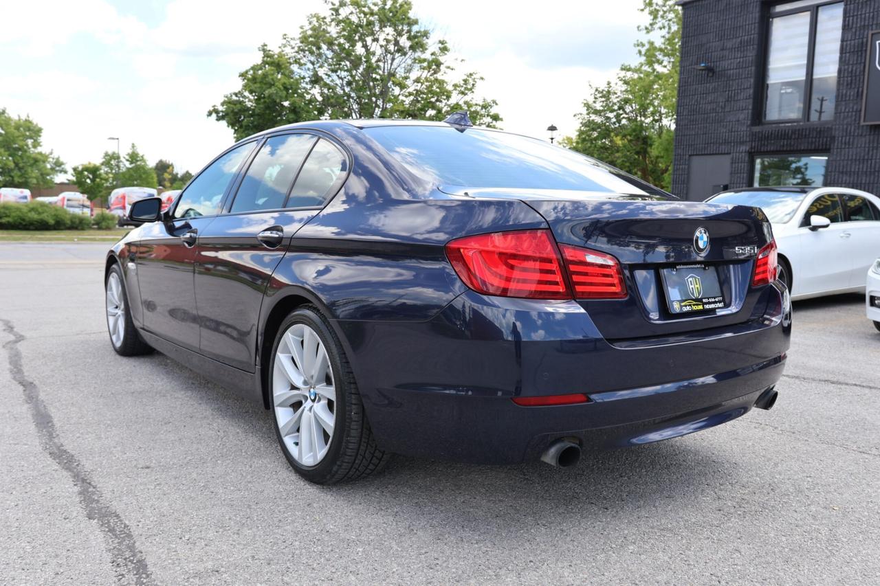 2011 BMW 5 Series 535i xDRIVE-AWD/NAV/PARKING SNSR/BRAKE HOLD/LEATHE Photo3