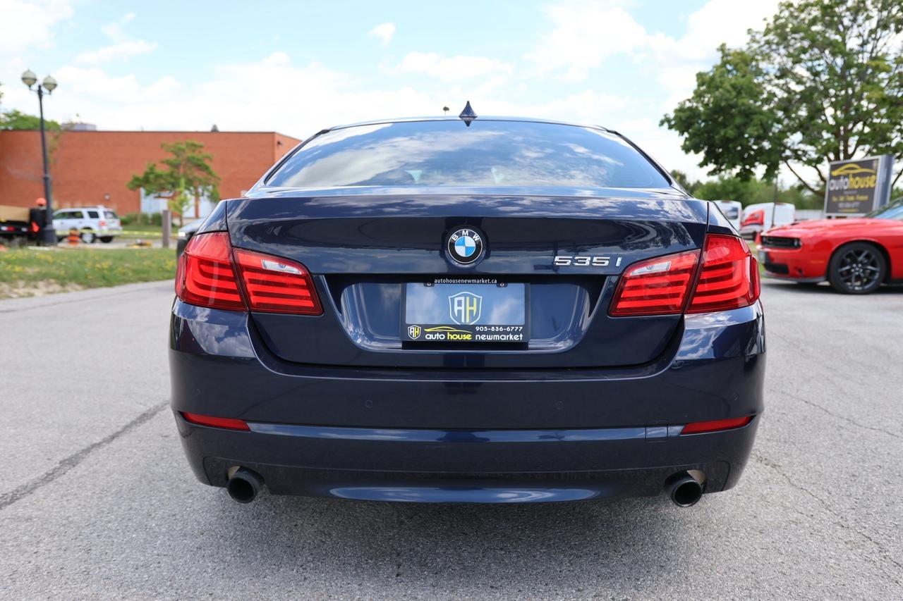 2011 BMW 5 Series 535i xDRIVE-AWD/NAV/PARKING SNSR/BRAKE HOLD/LEATHE Photo4