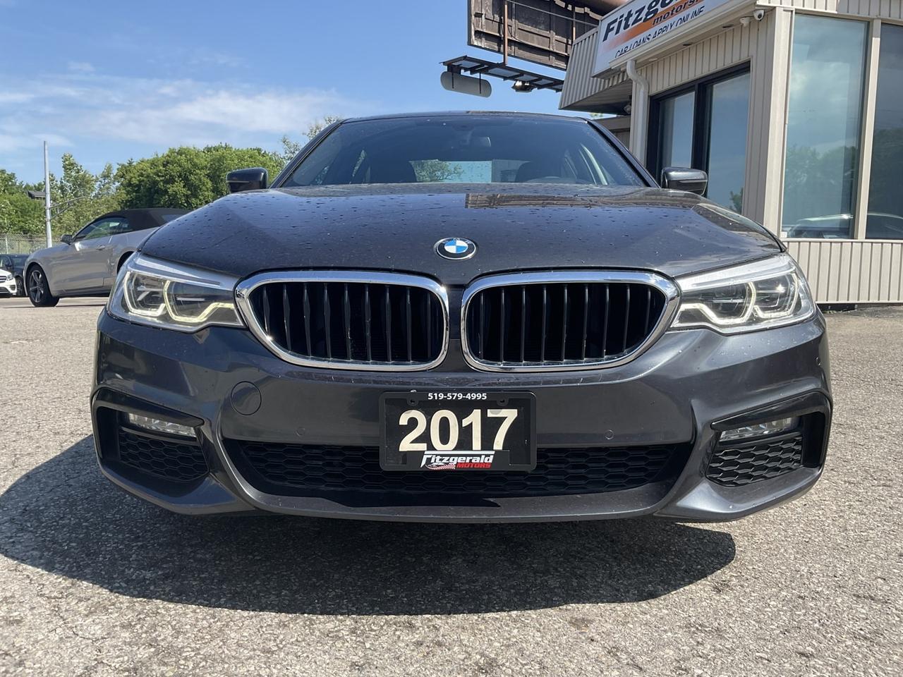2017 BMW 5 Series 530i xDrive - M-PKG! LTHR! NAV! BACK-UP CAM! HUD! Photo