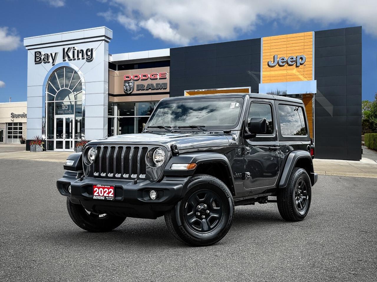 2022 Jeep Wrangler Sport   TURBO   DUAL ZONE A/C   CARPLAY   BACK UP Photo