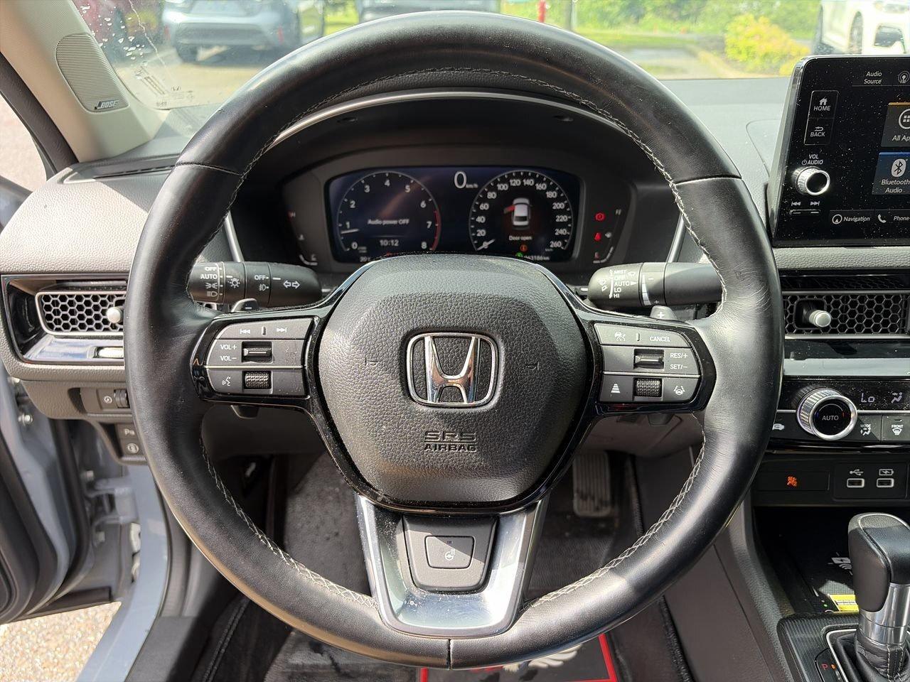 2023 Honda Civic Sedan Touring CVT LEATHER   SUNROOF   HEAT STEER Photo