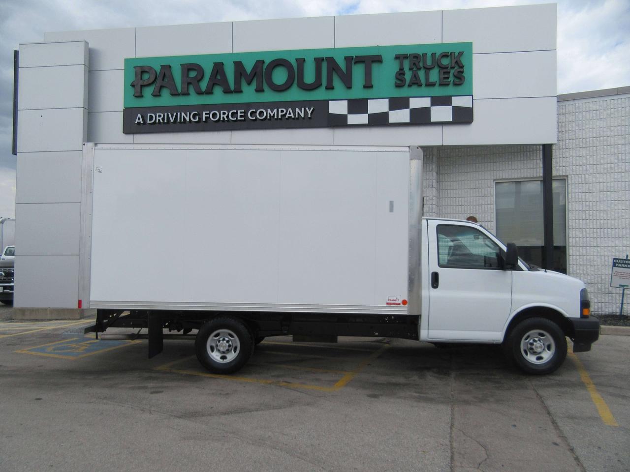 2025 Chevrolet 3500 14FT ALUMINUM BOX WITH RAMP Photo