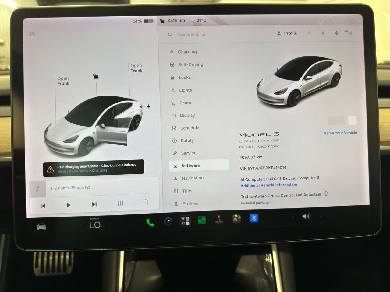 2019 Tesla Model 3 Long Range | Reverse Cam | Heated Seats Photo