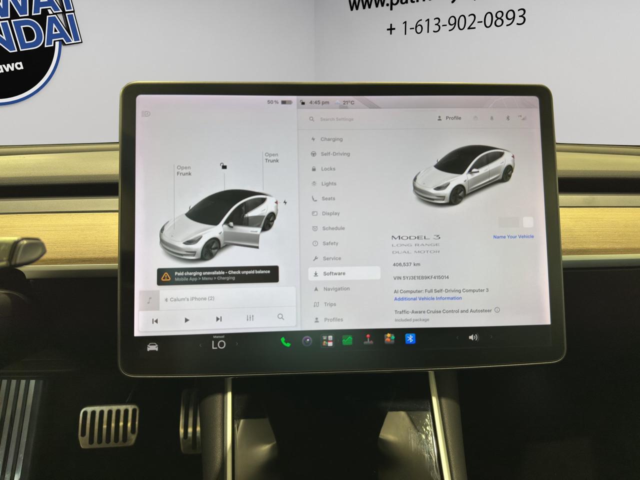 2019 Tesla Model 3 Long Range | Reverse Cam | Heated Seats Photo