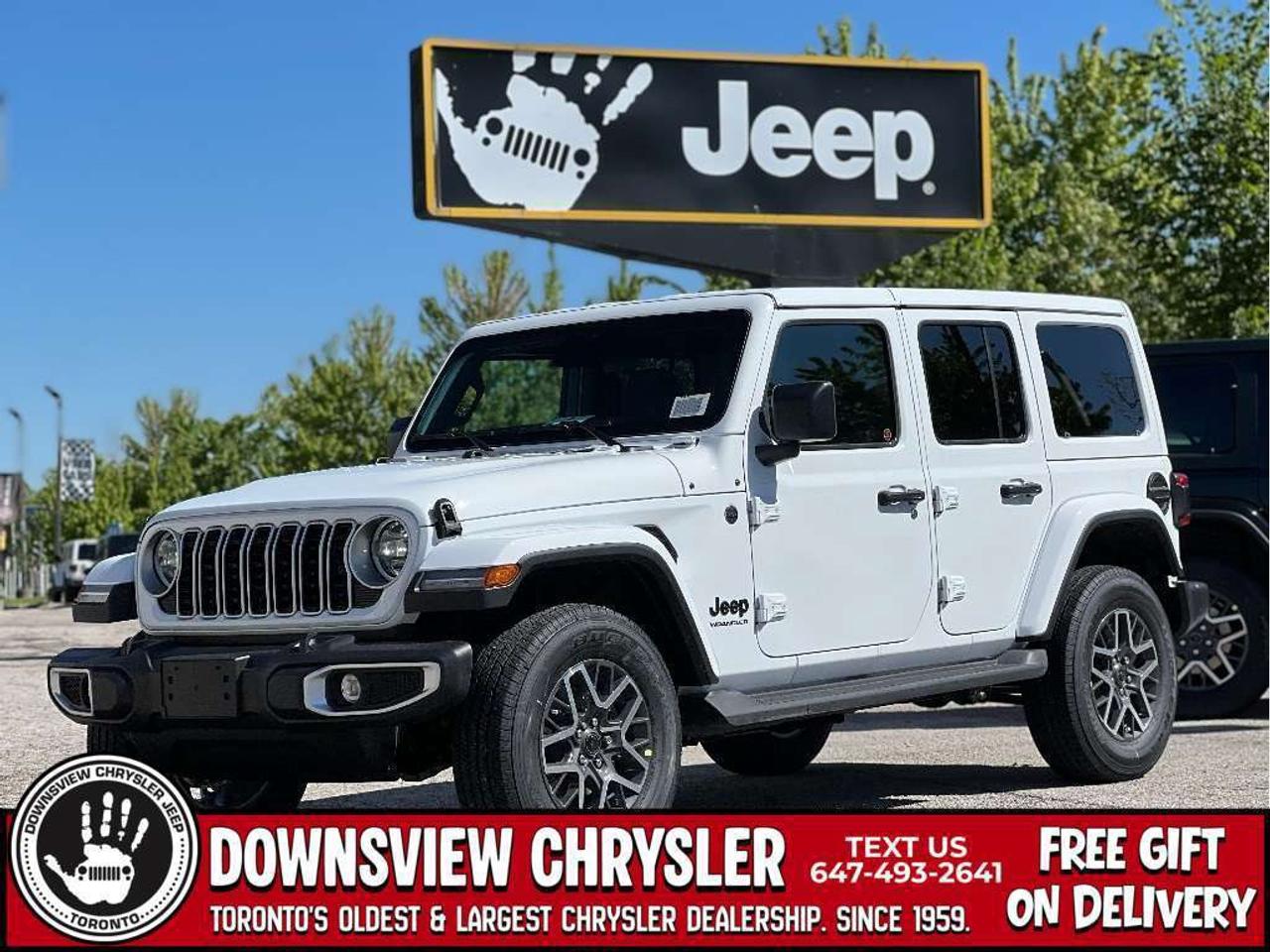 2025 Jeep Wrangler Sahara 4x4 w/Body Colour Hardtop, Side Steps Photo0