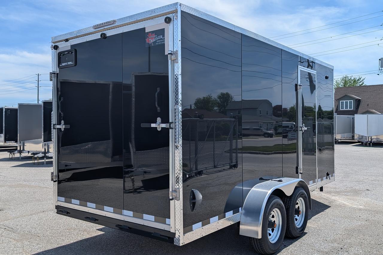 2026 Canadian Trailer Company 7x16 V-Nose Cargo Trailer Steel Tandem Axle Photo9