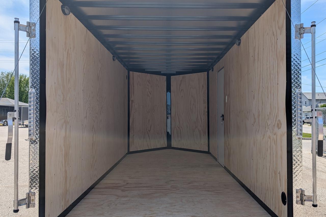 2026 Canadian Trailer Company 7x16 V-Nose Cargo Trailer Steel Tandem Axle Photo5