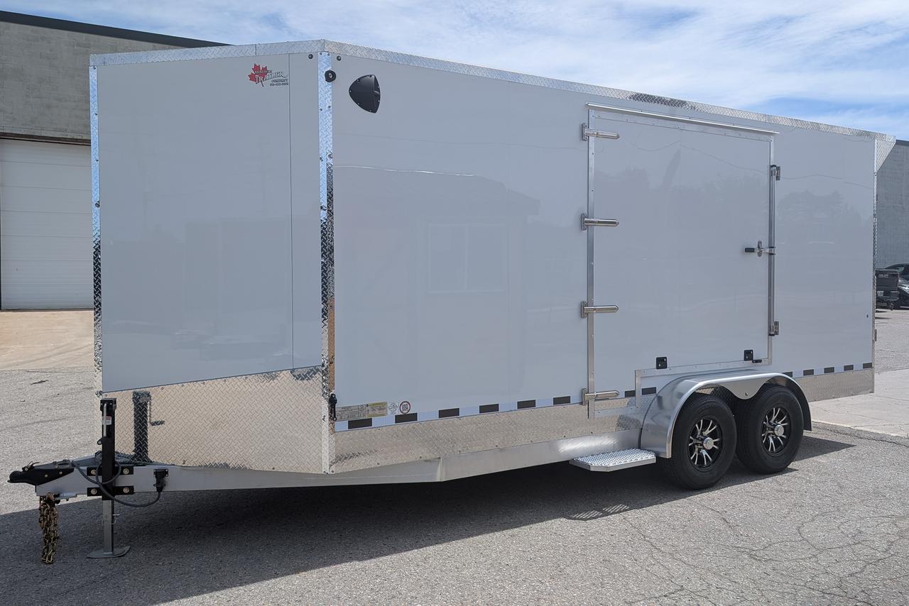 2026 Canadian Trailer Company 7x18 V-Nose Cargo Trailer Aluminum Tandem Axle Photo2