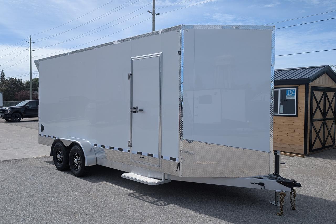 2026 Canadian Trailer Company 7x18 V-Nose Cargo Trailer Aluminum Tandem Axle Photo17