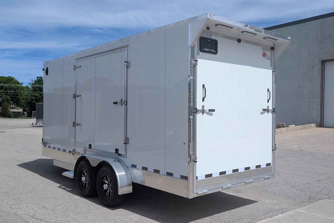 2026 Canadian Trailer Company 7x18 V-Nose Cargo Trailer Aluminum Tandem Axle Photo6