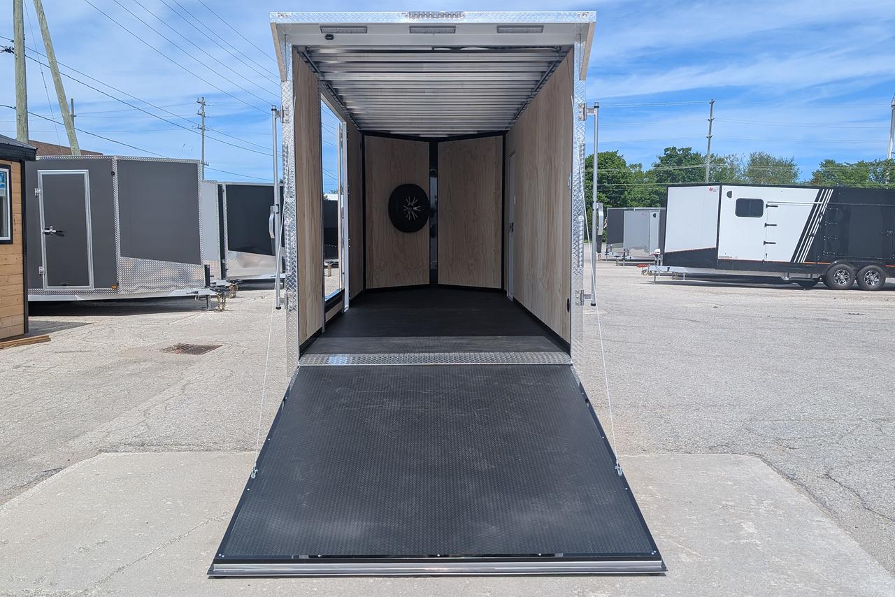 2026 Canadian Trailer Company 7x18 V-Nose Cargo Trailer Aluminum Tandem Axle Photo23