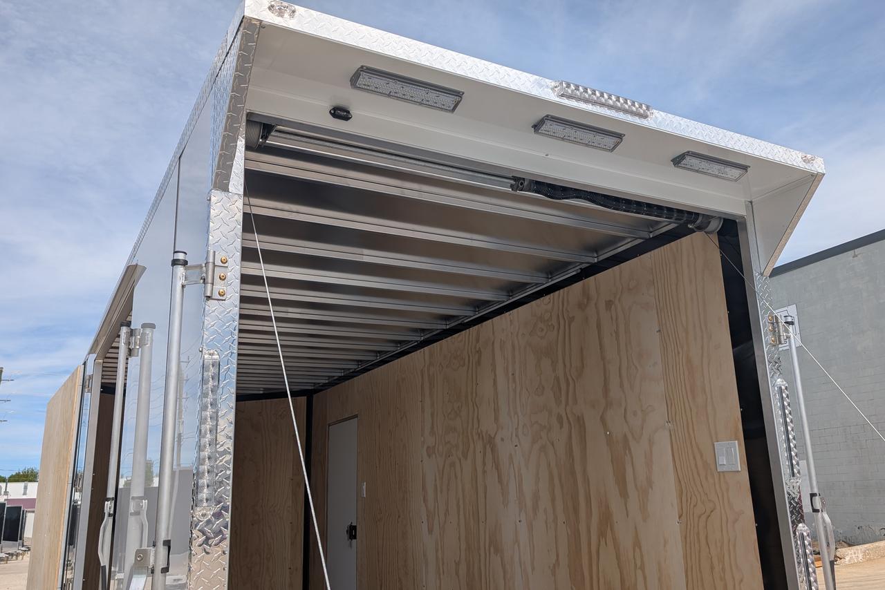2026 Canadian Trailer Company 7x18 V-Nose Cargo Trailer Aluminum Tandem Axle Photo10